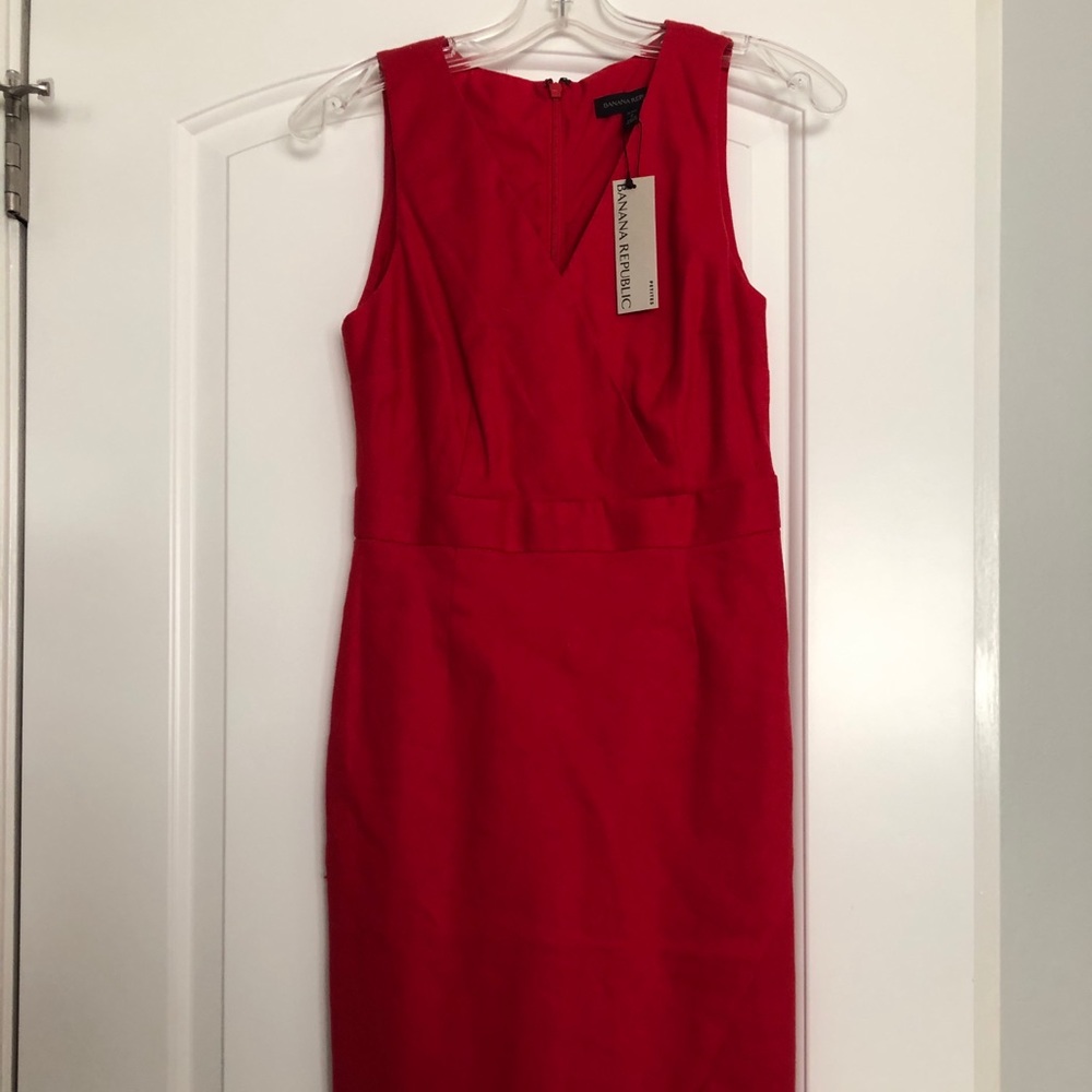 Banana Republic Women’s Red Dress Petite